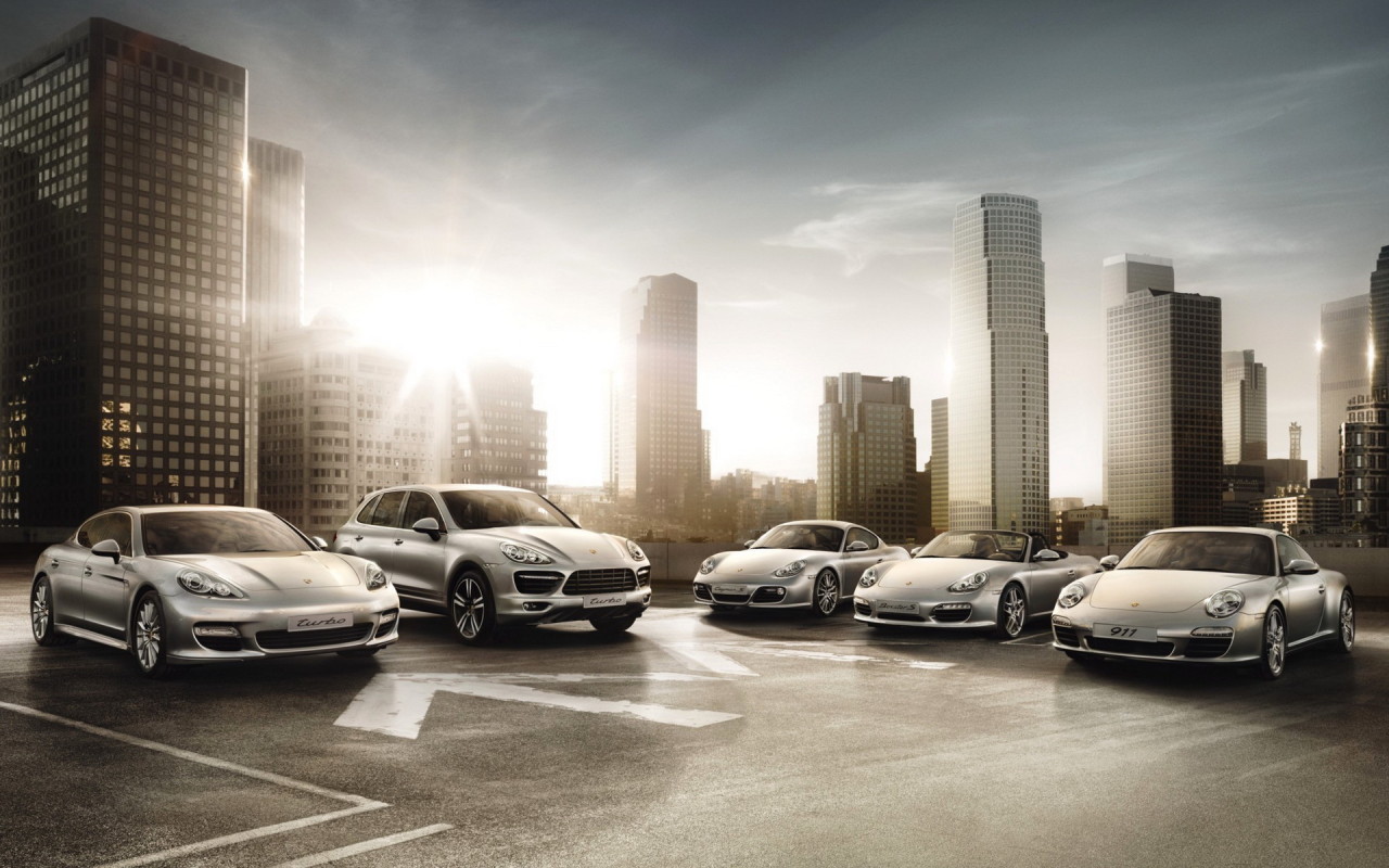 Porsche 911, Boxster S, Cayman S, Cayenne Turbo