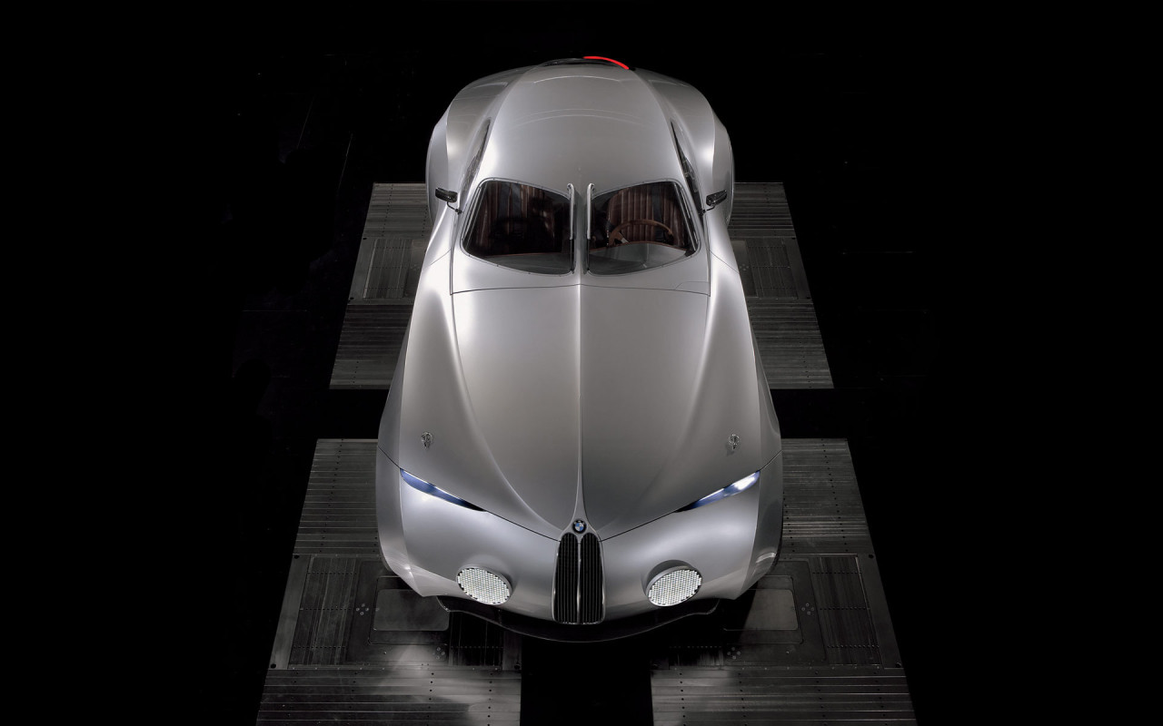 BMW  Концепт, серебристый,