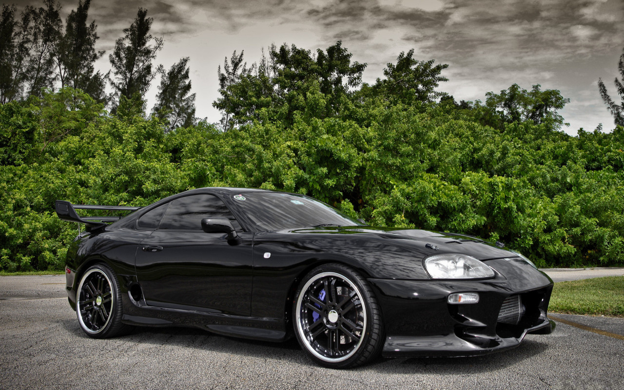 Toyota Supra black