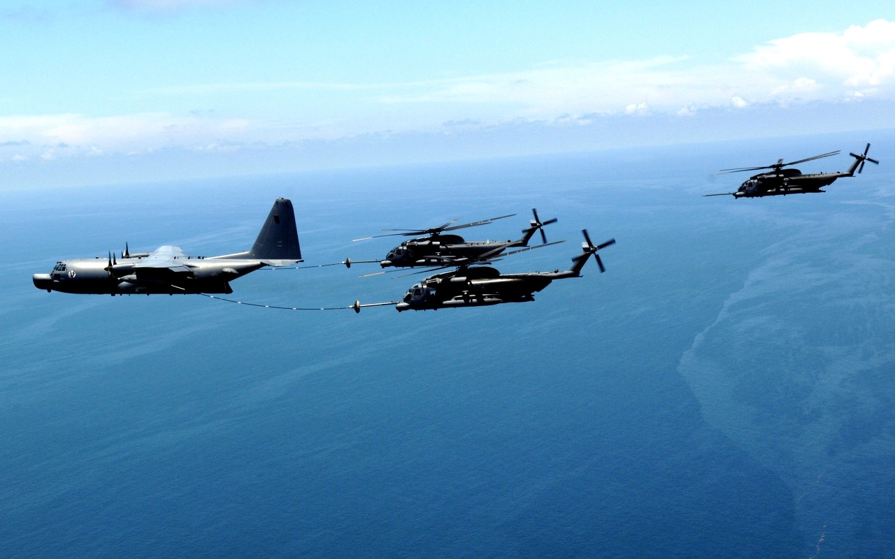 Дозаправка в небе