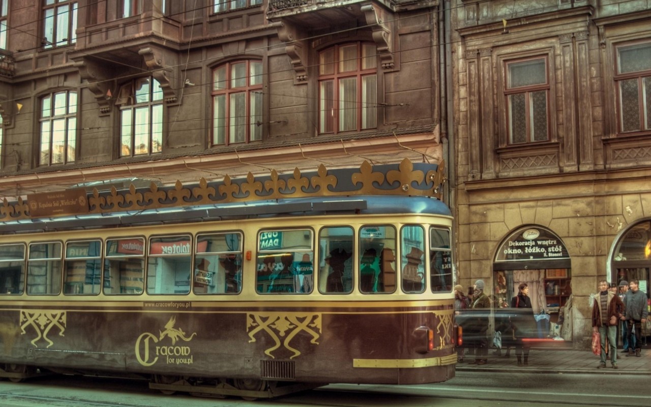 Старый трамвай