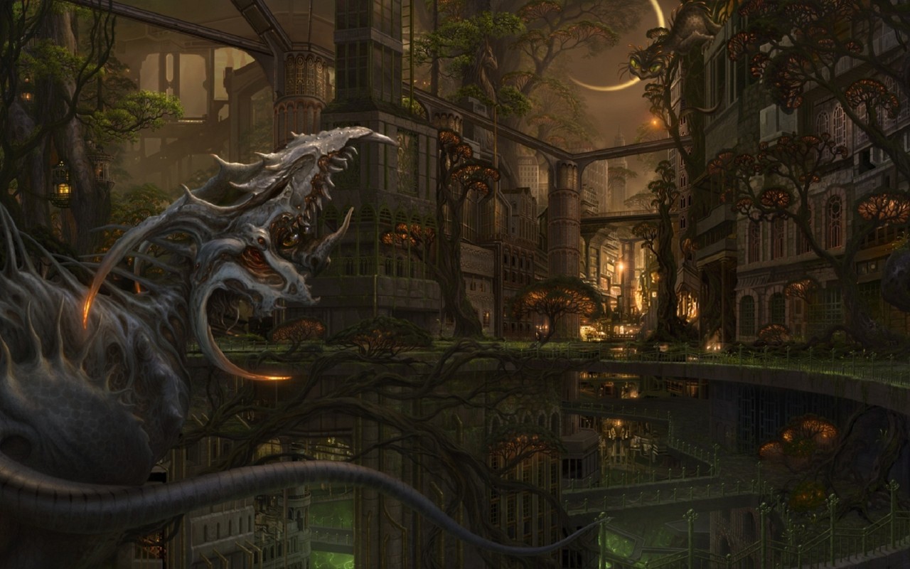 Красивая картинка в стиле фэнтези