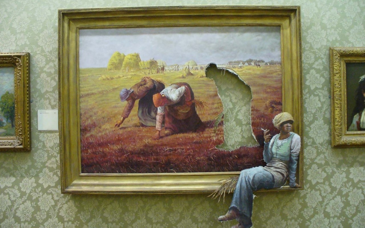 Вылезла покурить