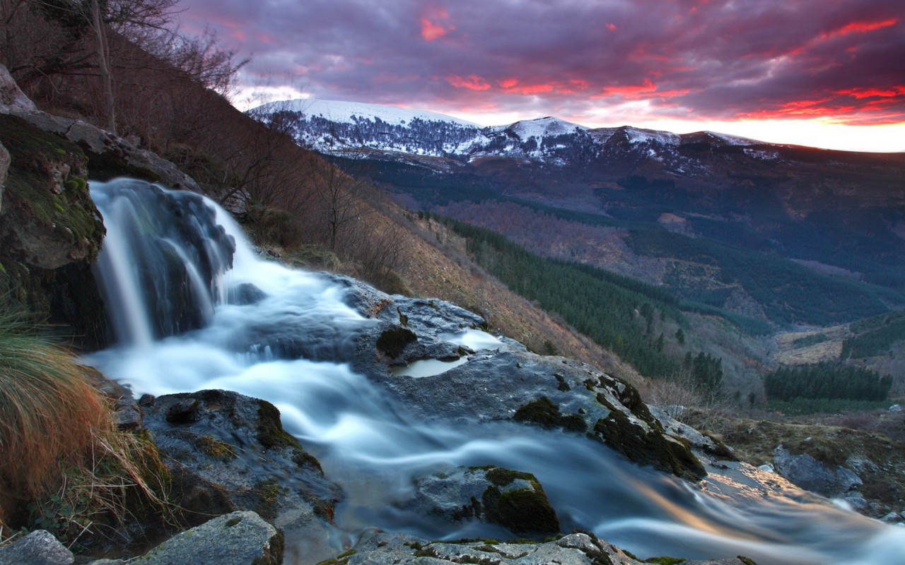 Горный склон