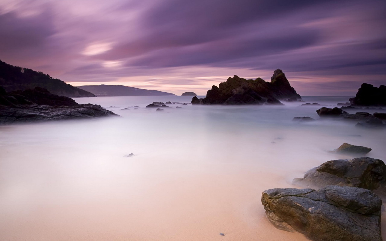 Туман на берегу