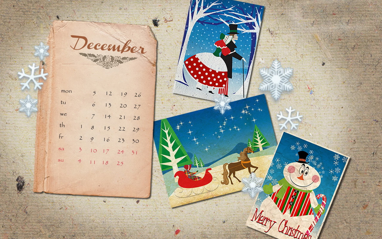 Новогодний календарь