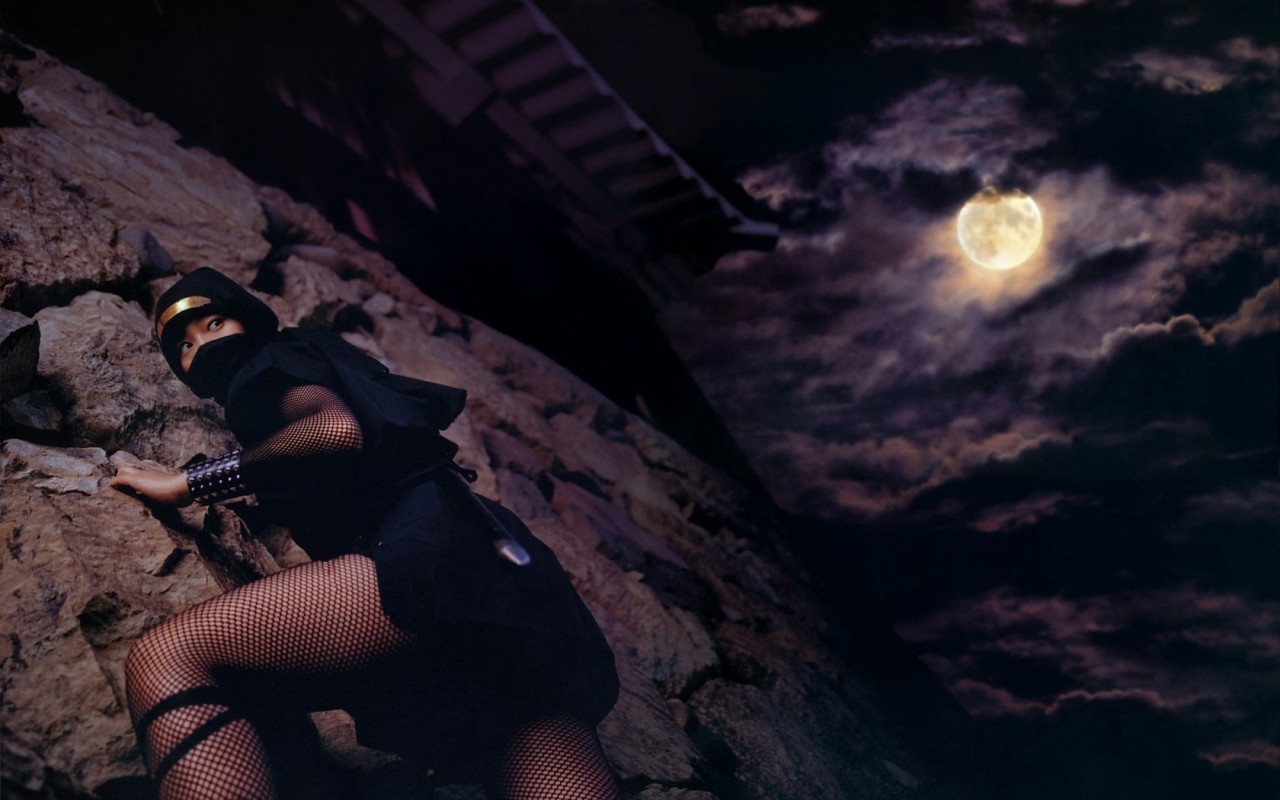 Девушка-ниндзя