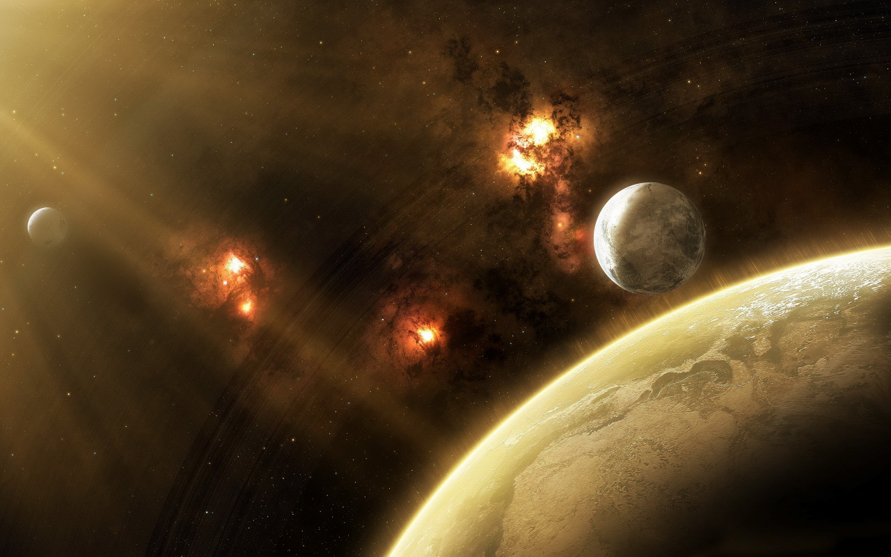 Планета и ее спутник