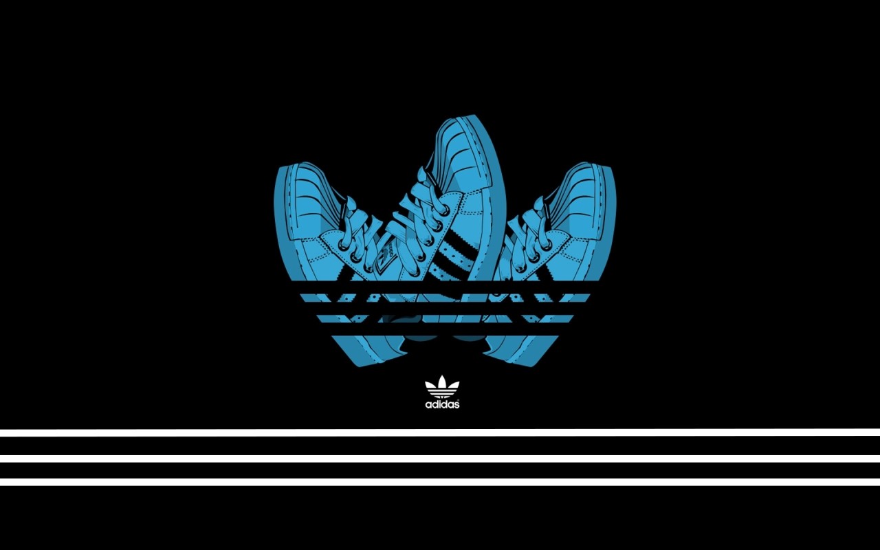 Шузы Адидас - логотип adidas