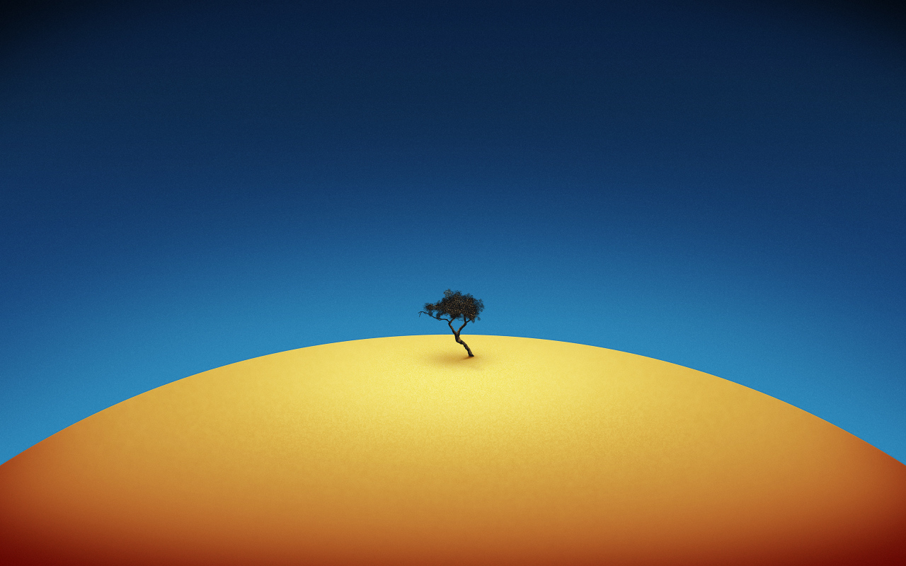 Одинокое дерево