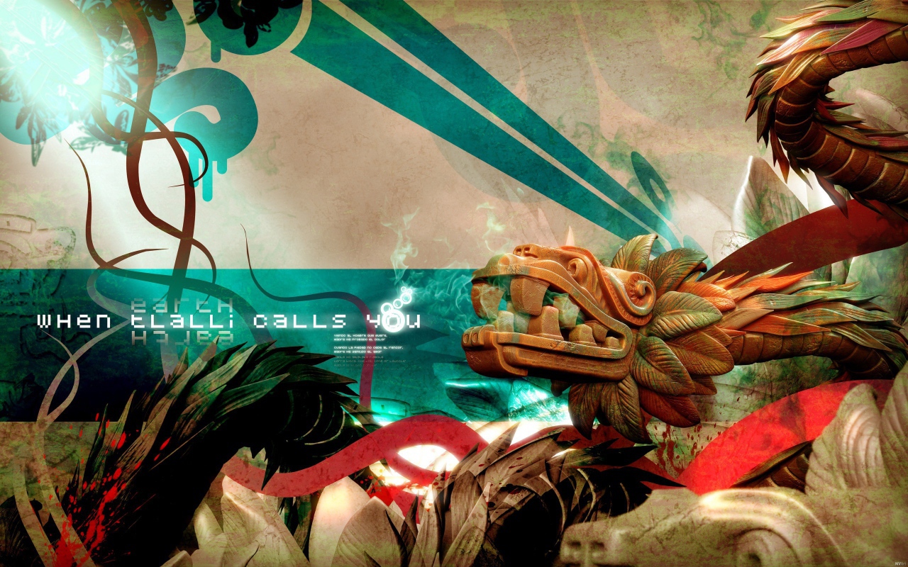 Дракон племени Майа