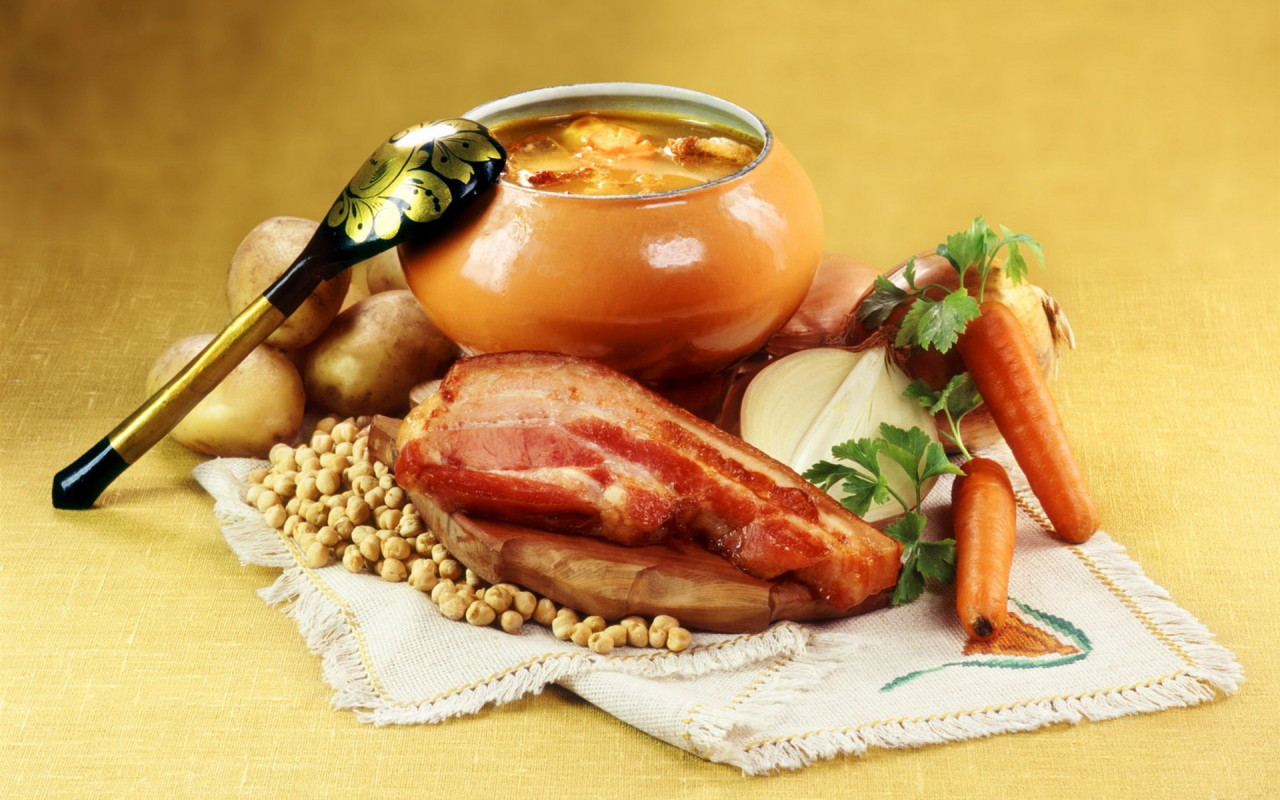 Суп в горшочке