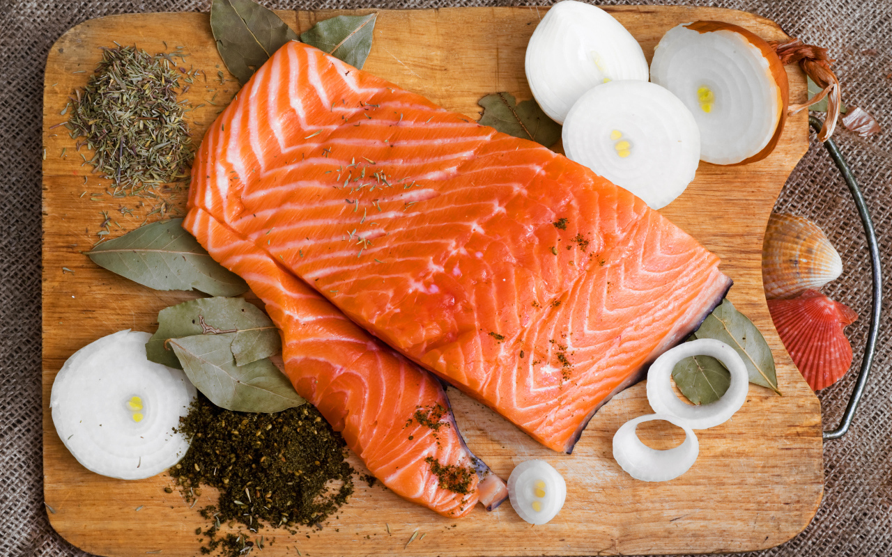 Красная рыба