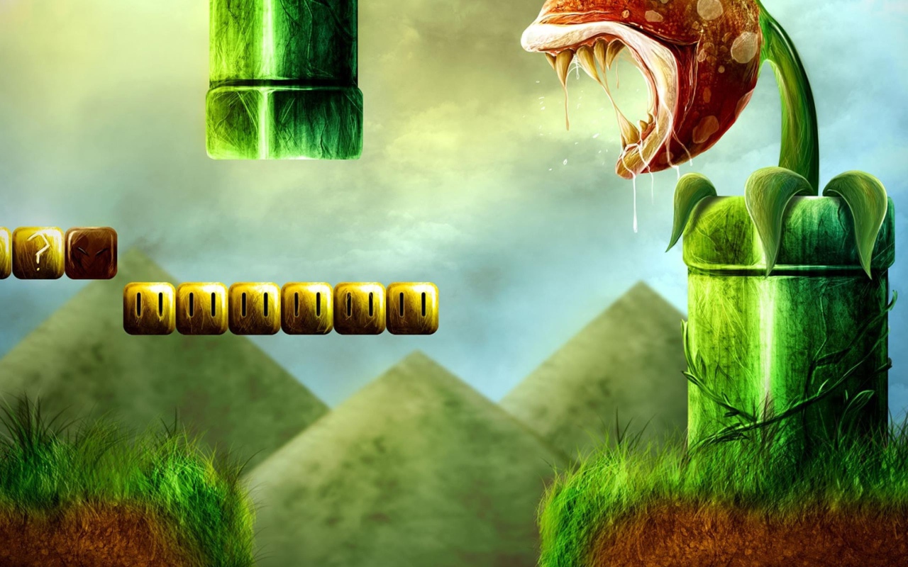 Фон Супер Марио