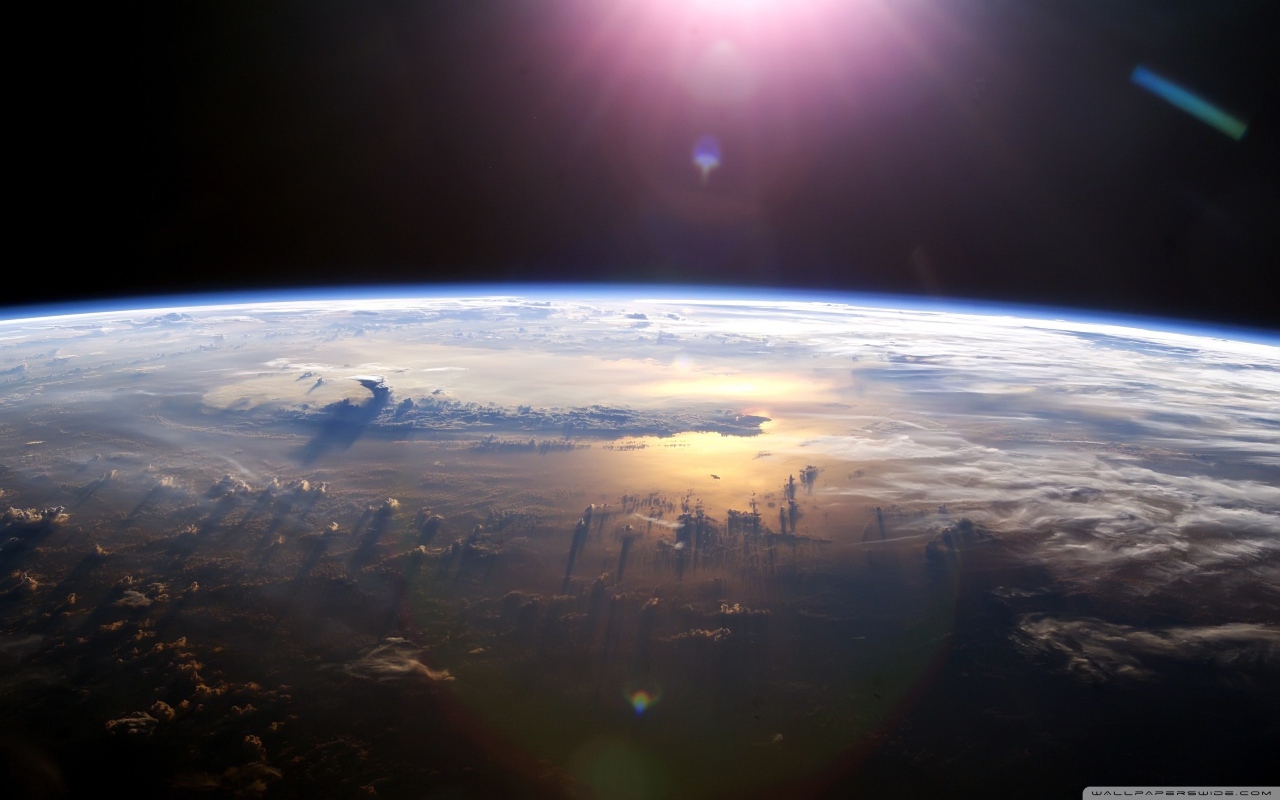 Тихий океан из космоса