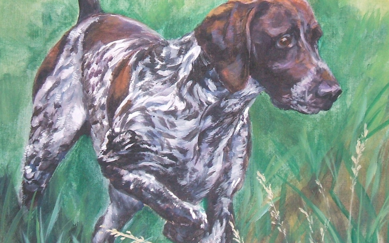 Красивая картина Пойнтера