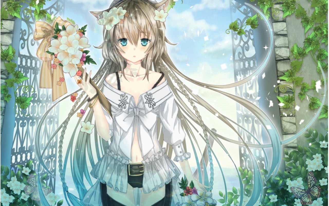 Аниме девушка Нозоми