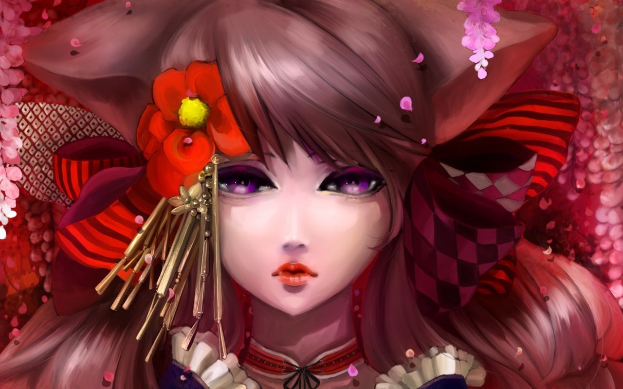 Девочка аниме Отоме