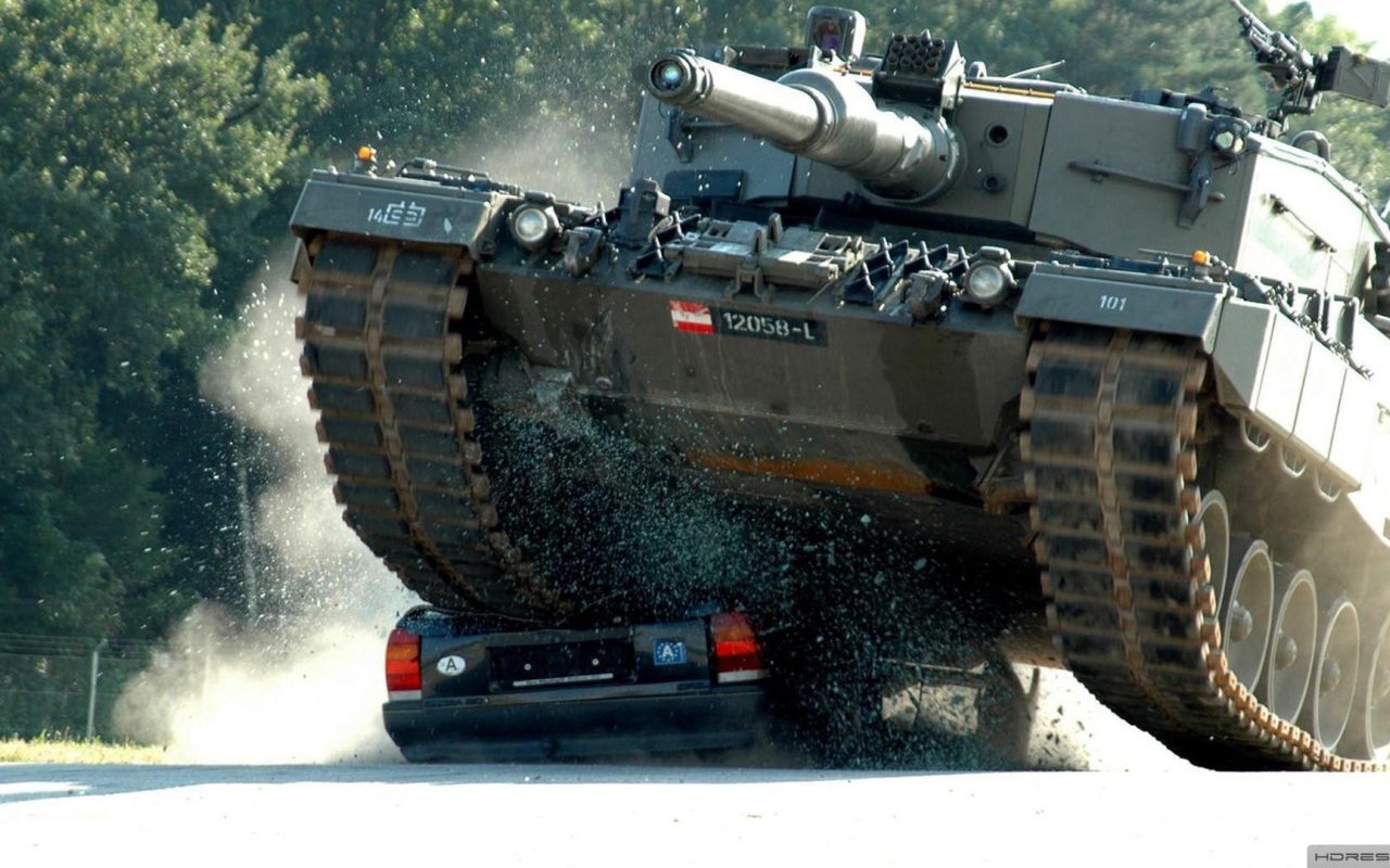 Австрийский танк Леопард 2