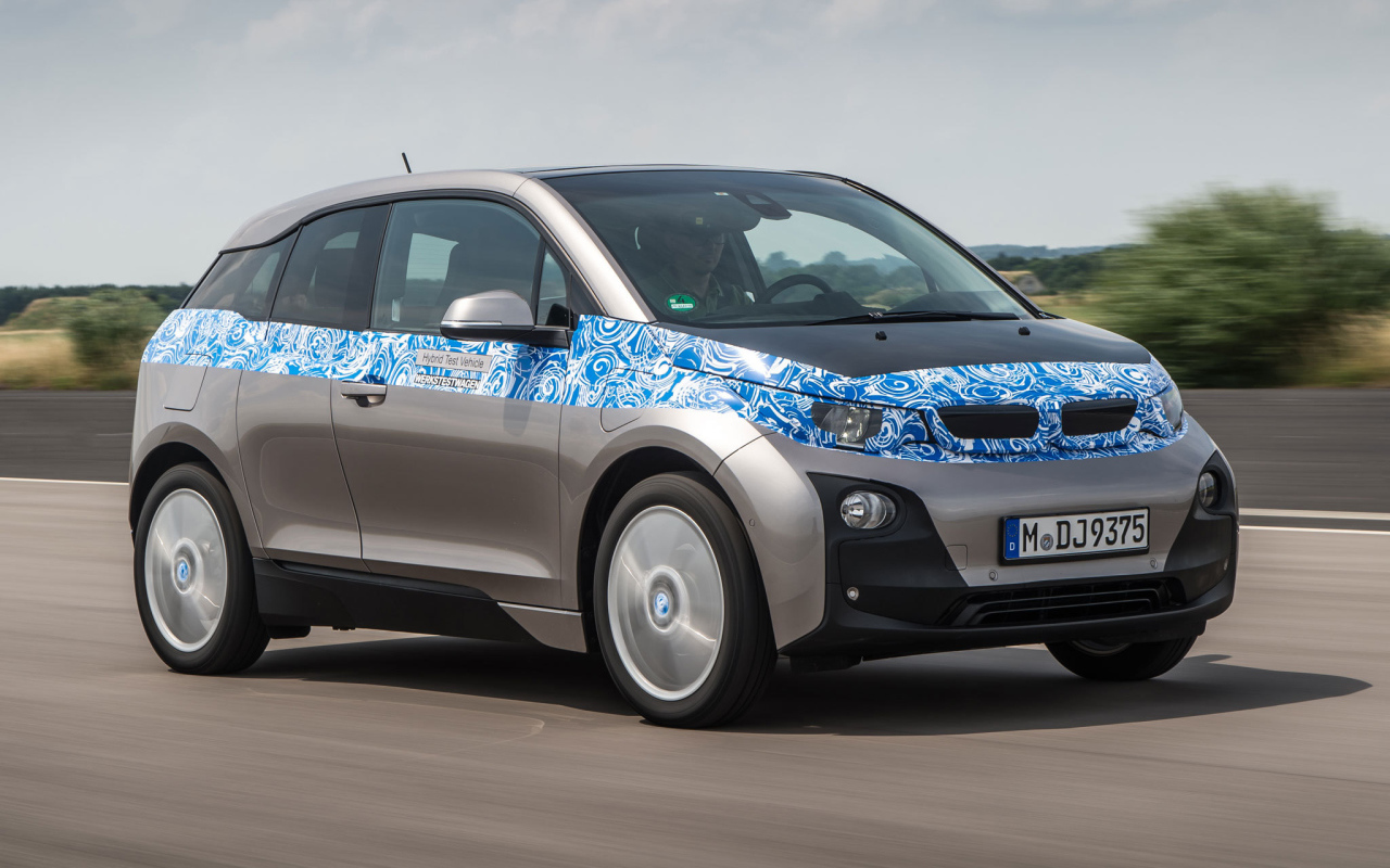 прототип BMW i3 тест-драйв