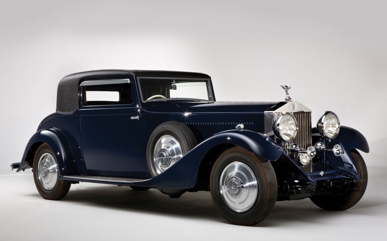 Роллс Ройс синий