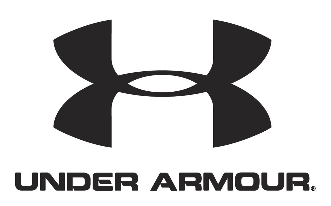 Under Armour белый логотип