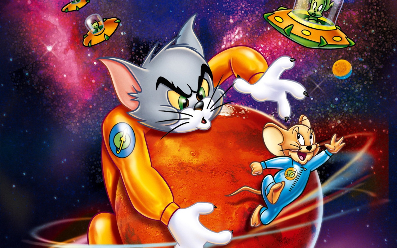 Мультфильм Том и Джерри в космосе