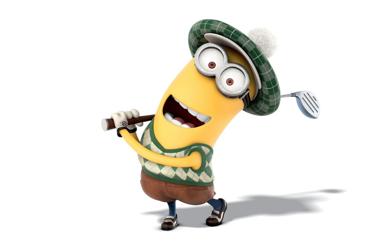 Миньоны Игрок в гольф