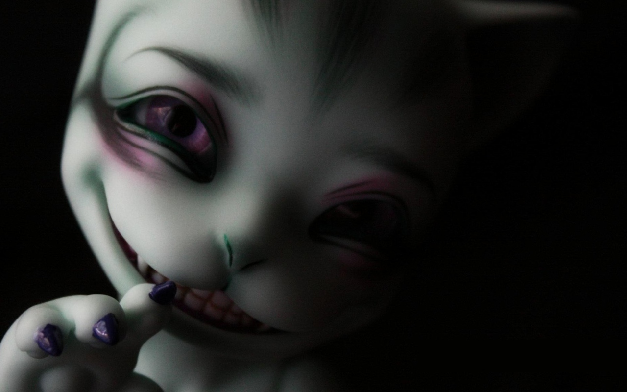 Улыбающийся кот