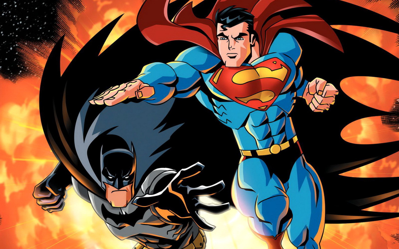 Супермен и Бэтмен