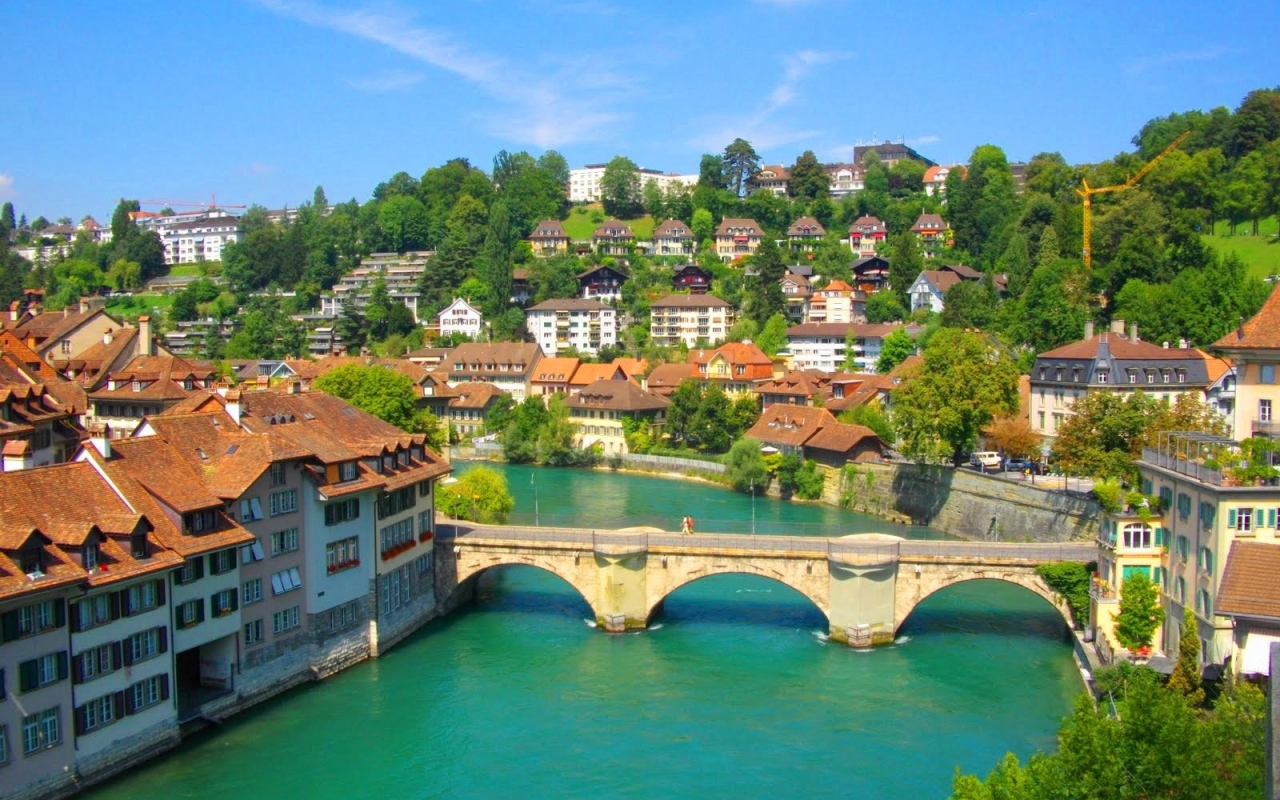 Город Берн Швейцария