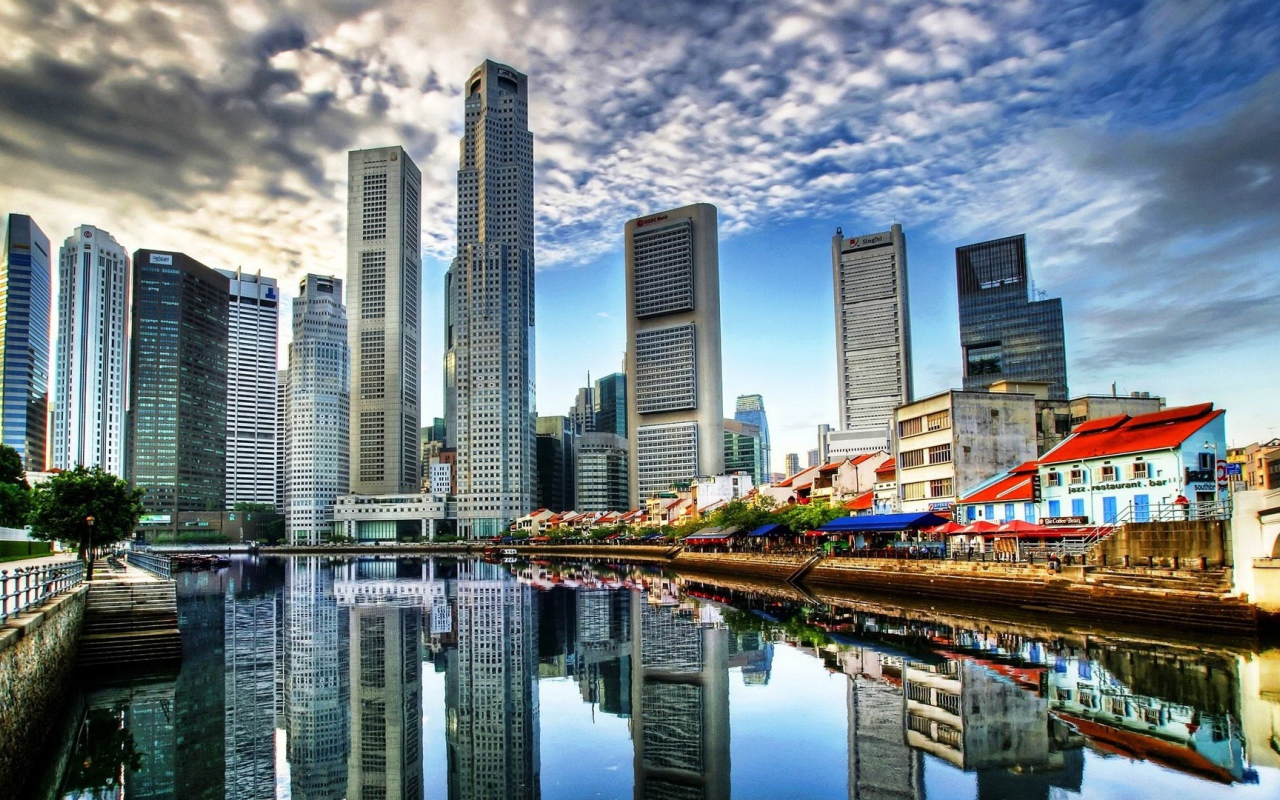 Архитектура из небоскребов