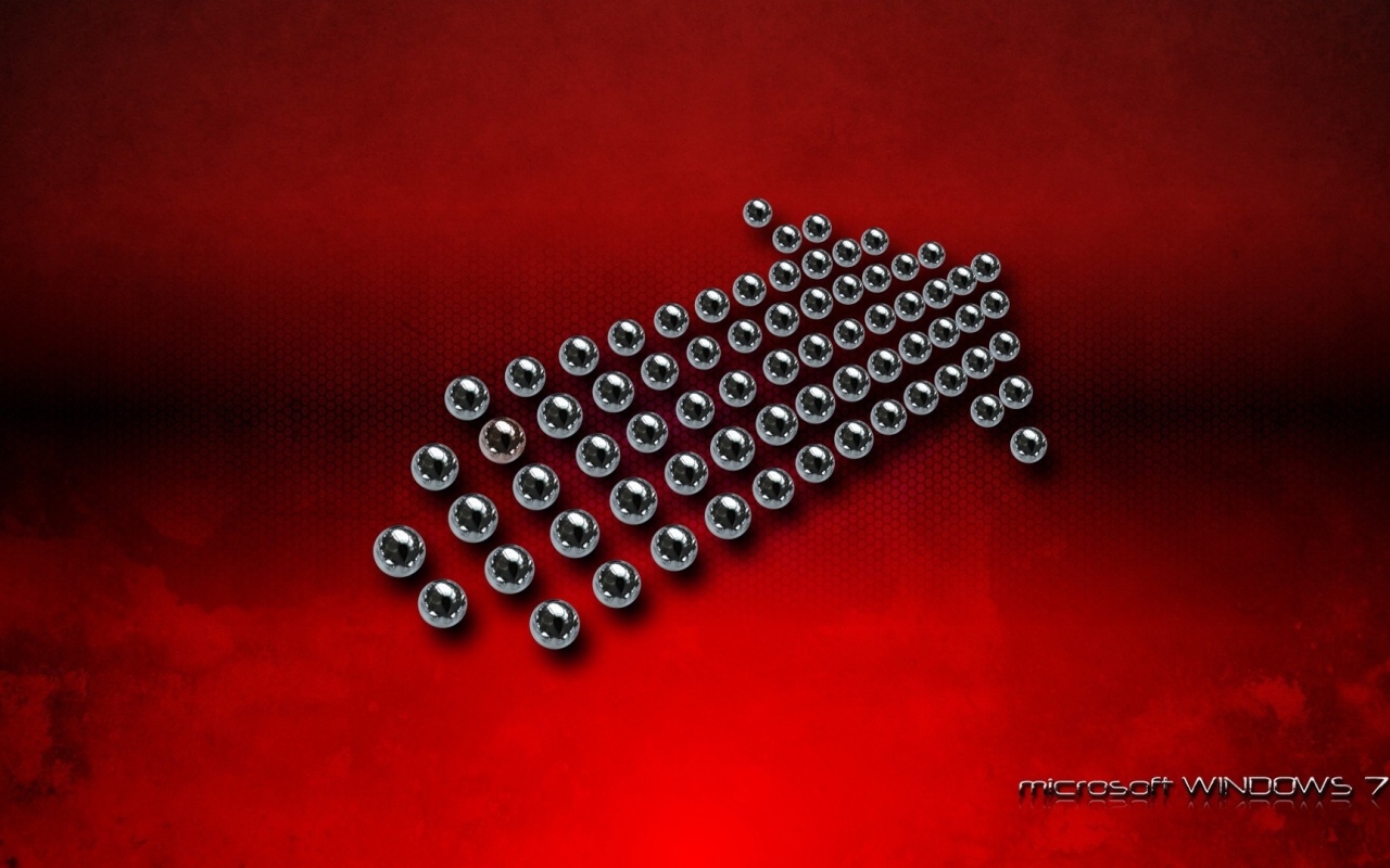 Стрелка из шариков