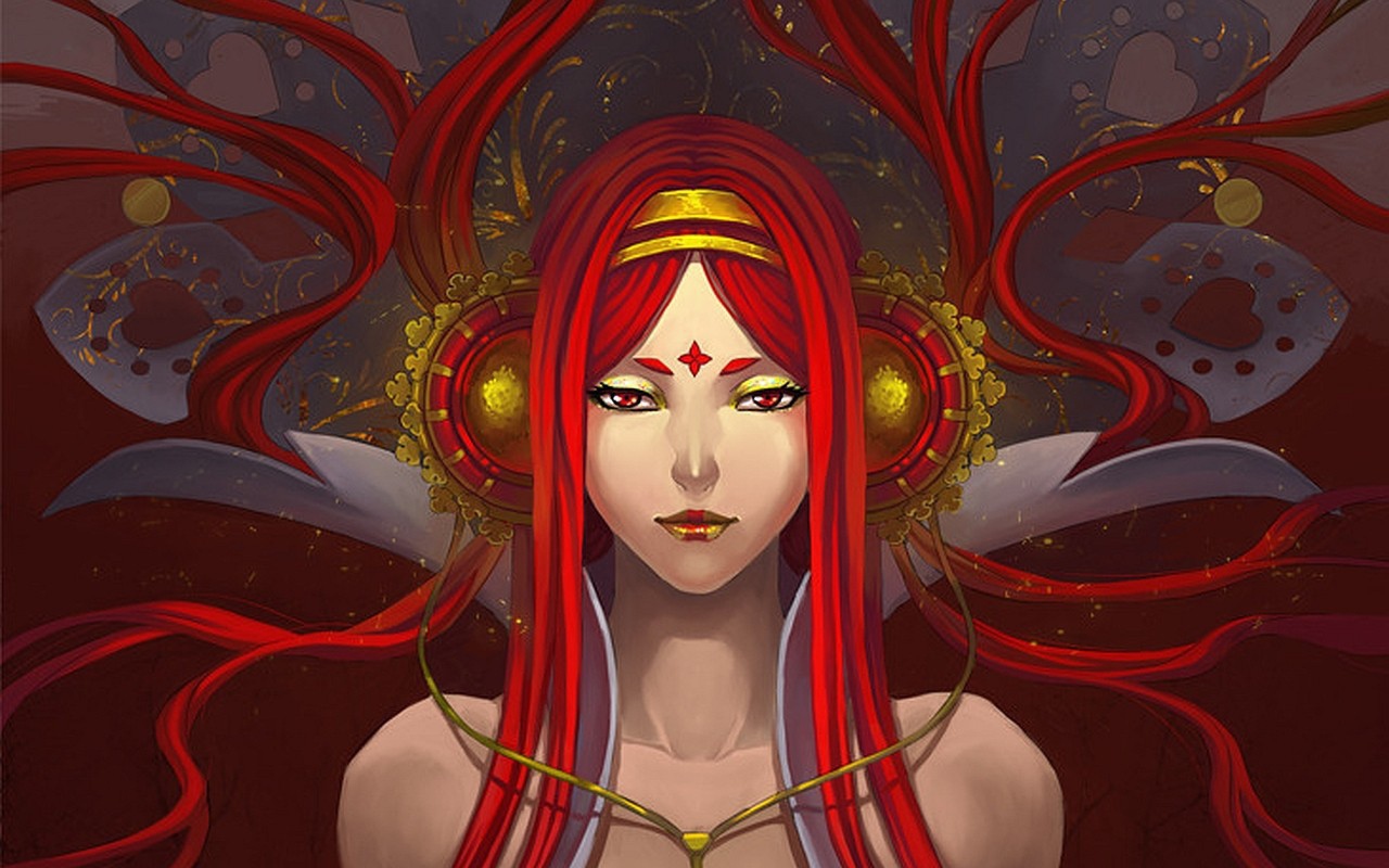 Рисунок девушки с наушниками