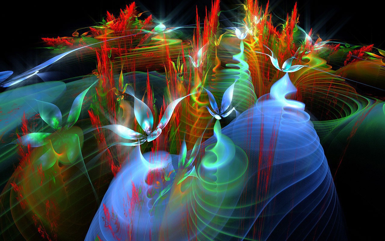 Абстракция с лепестками