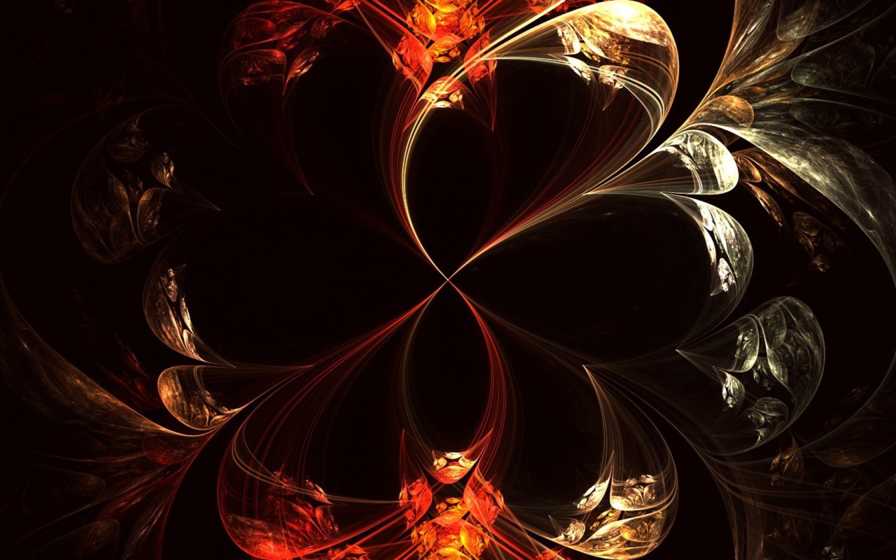 светящийся узор