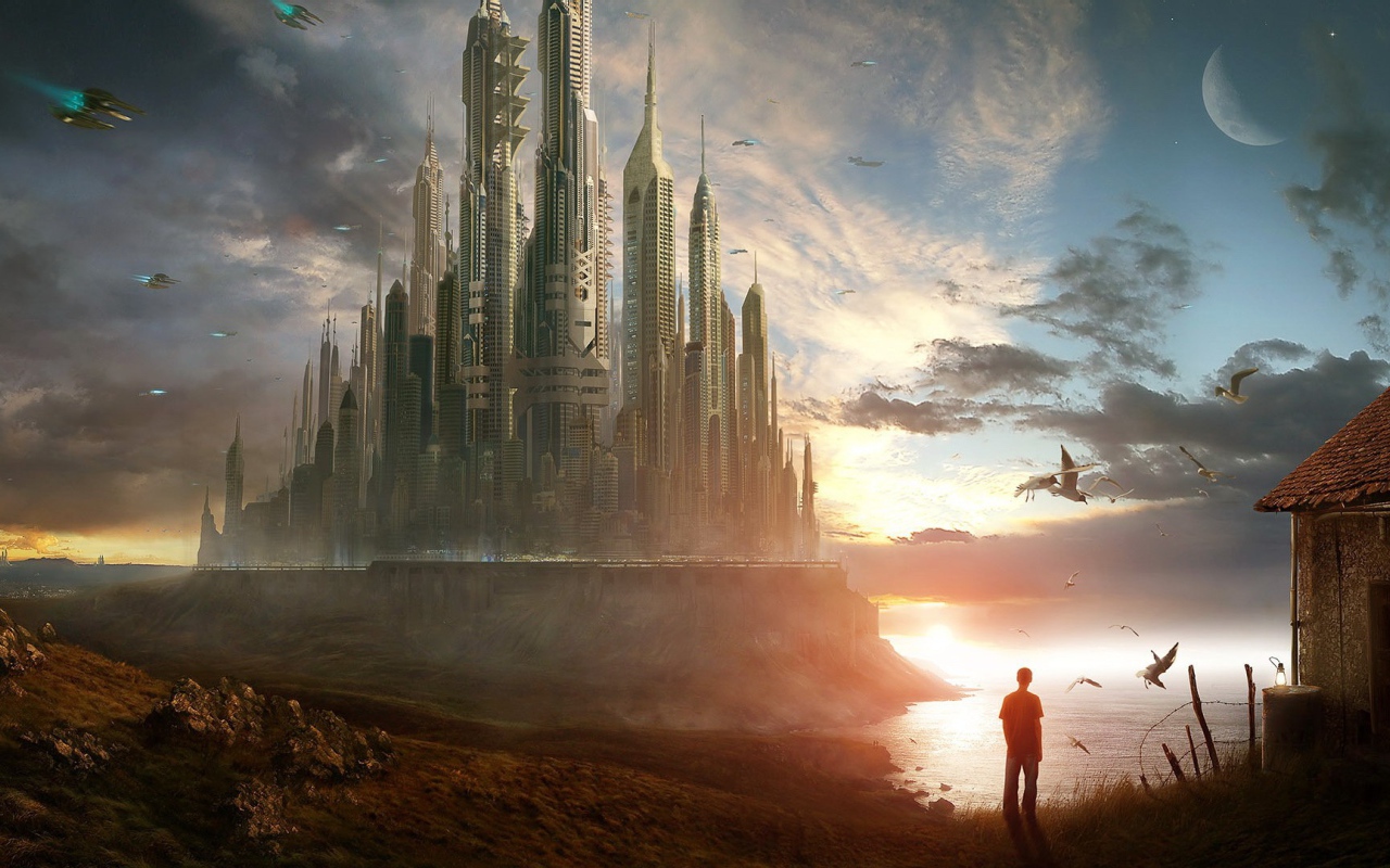 Город привидение