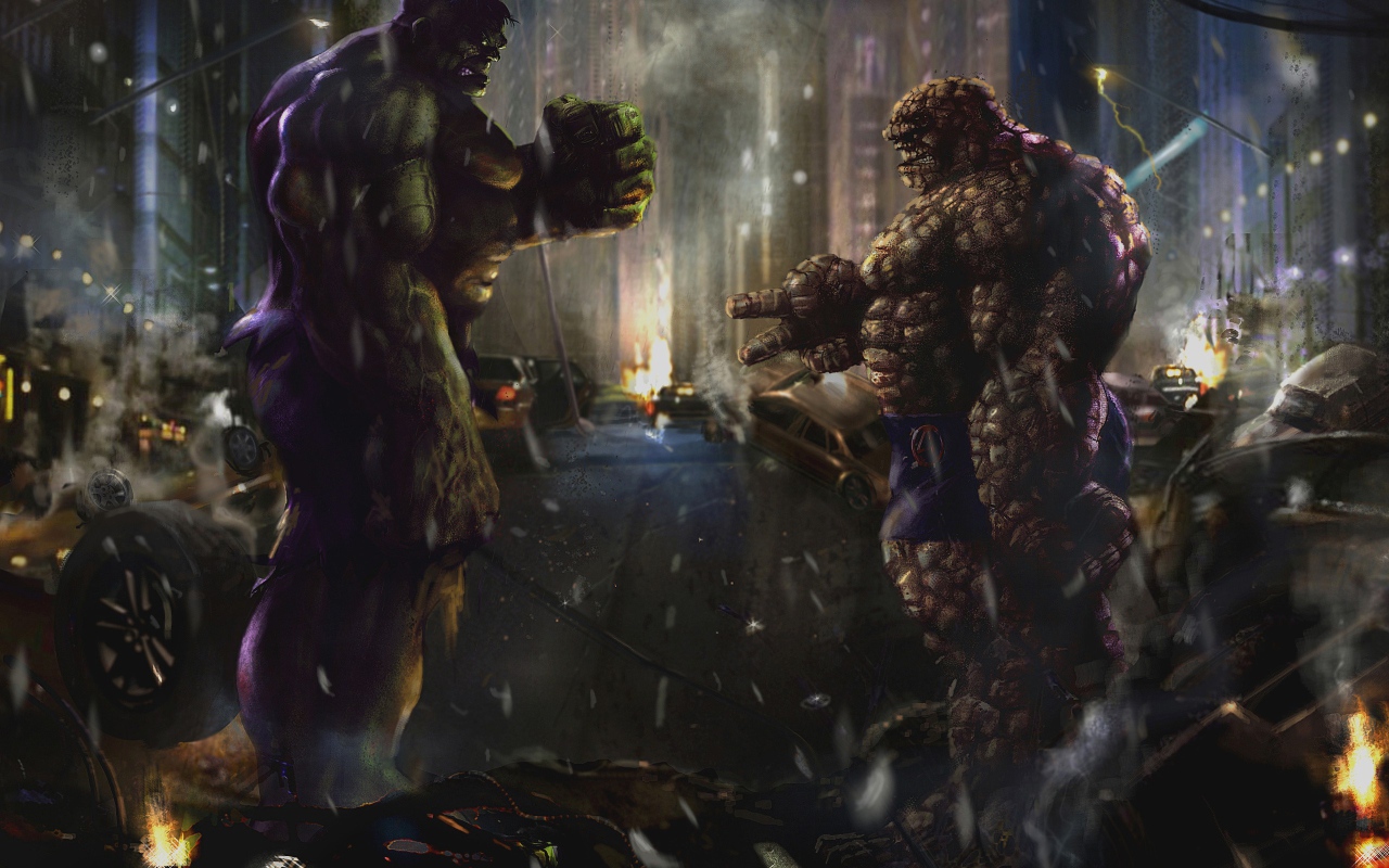 Борьба двух монстров