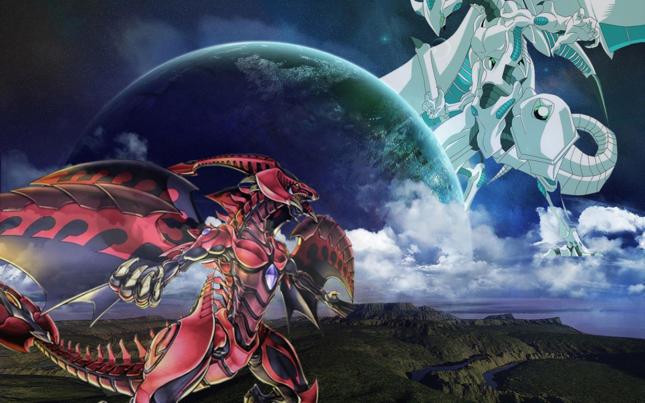 Красный и белый дракон