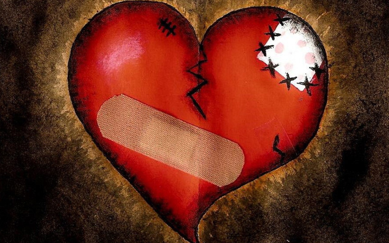 A wounded heart