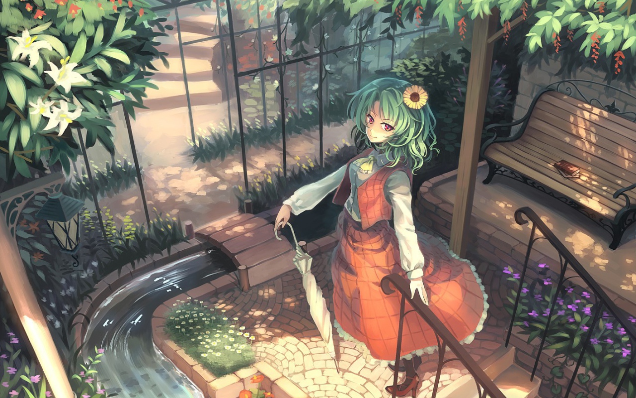 Видео игра вода Touhou