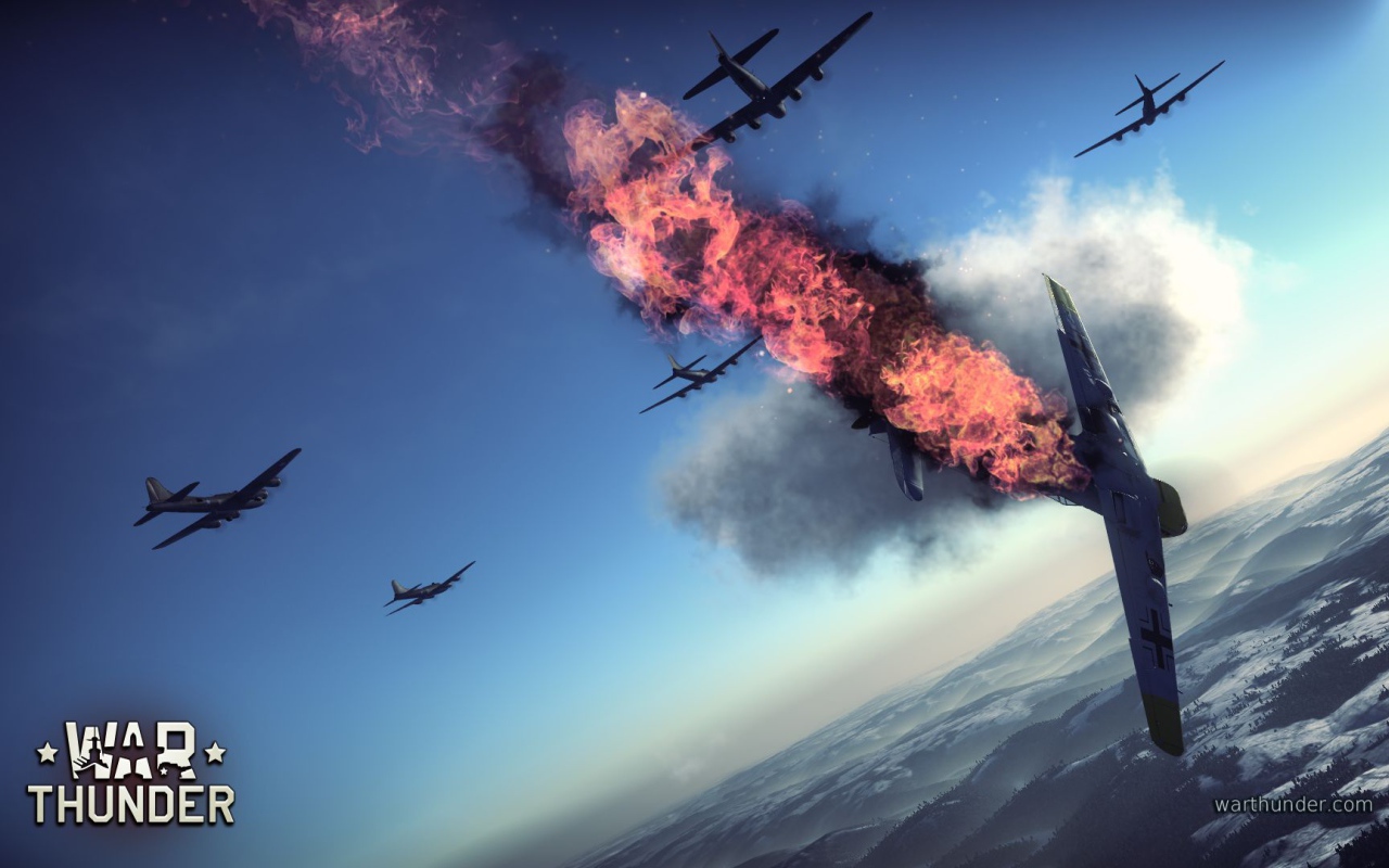 War Thunder воздушный бой