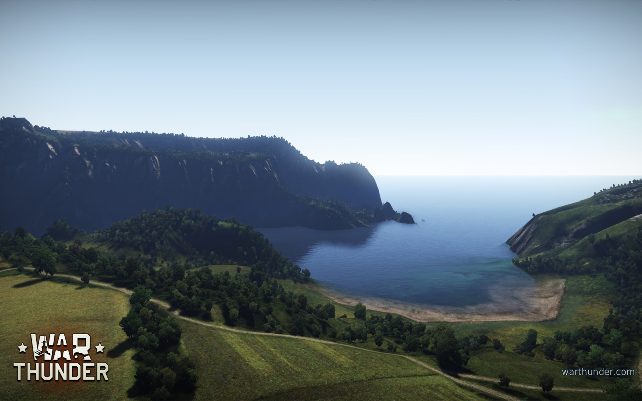 War Thunder красивый пейзаж