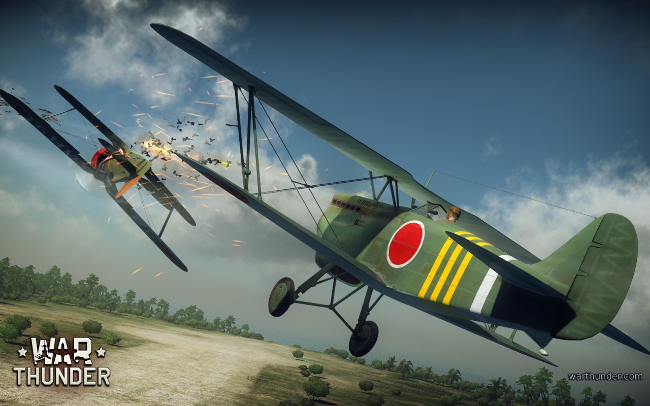 War Thunder японский самолет