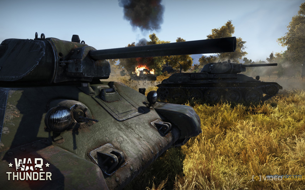 War Thunder танковое сражение