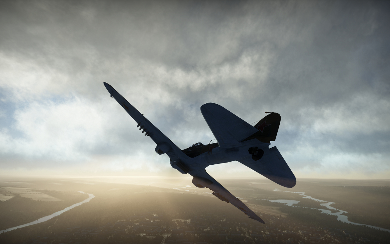 War Thunder истребитель патрулирует