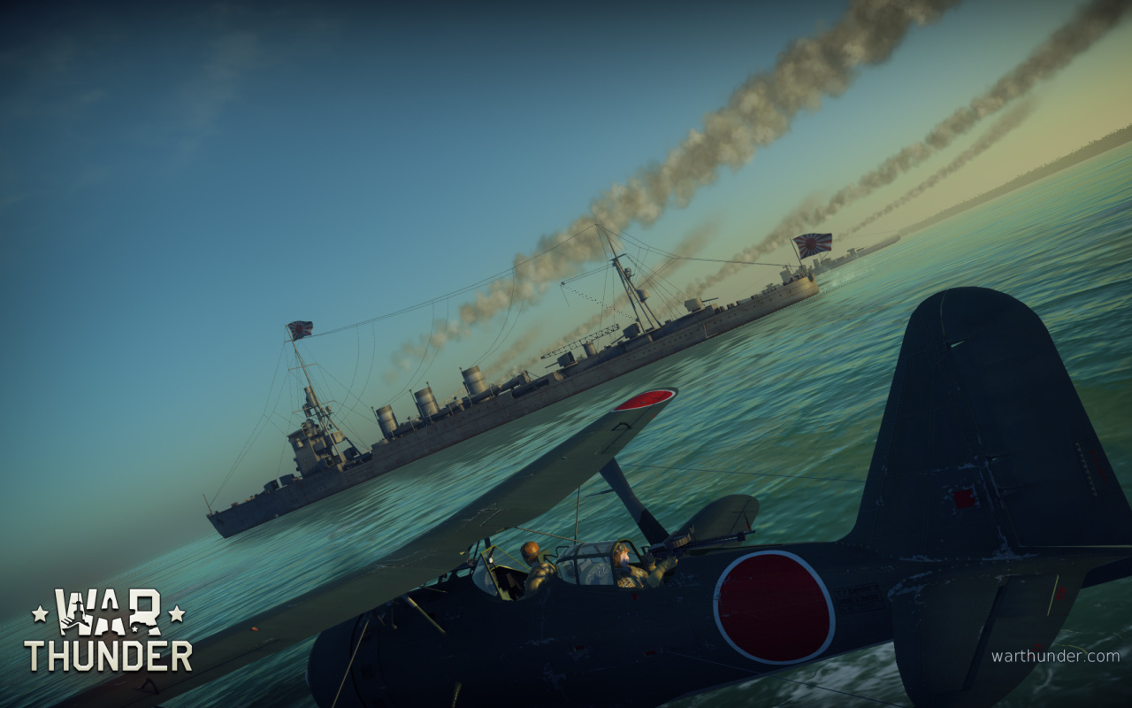 War Thunder военный корабль Японии