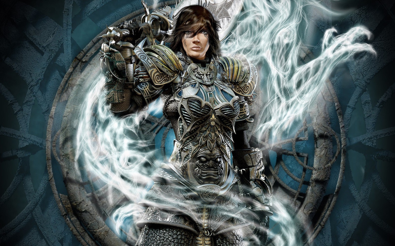 Воин дракон из игры