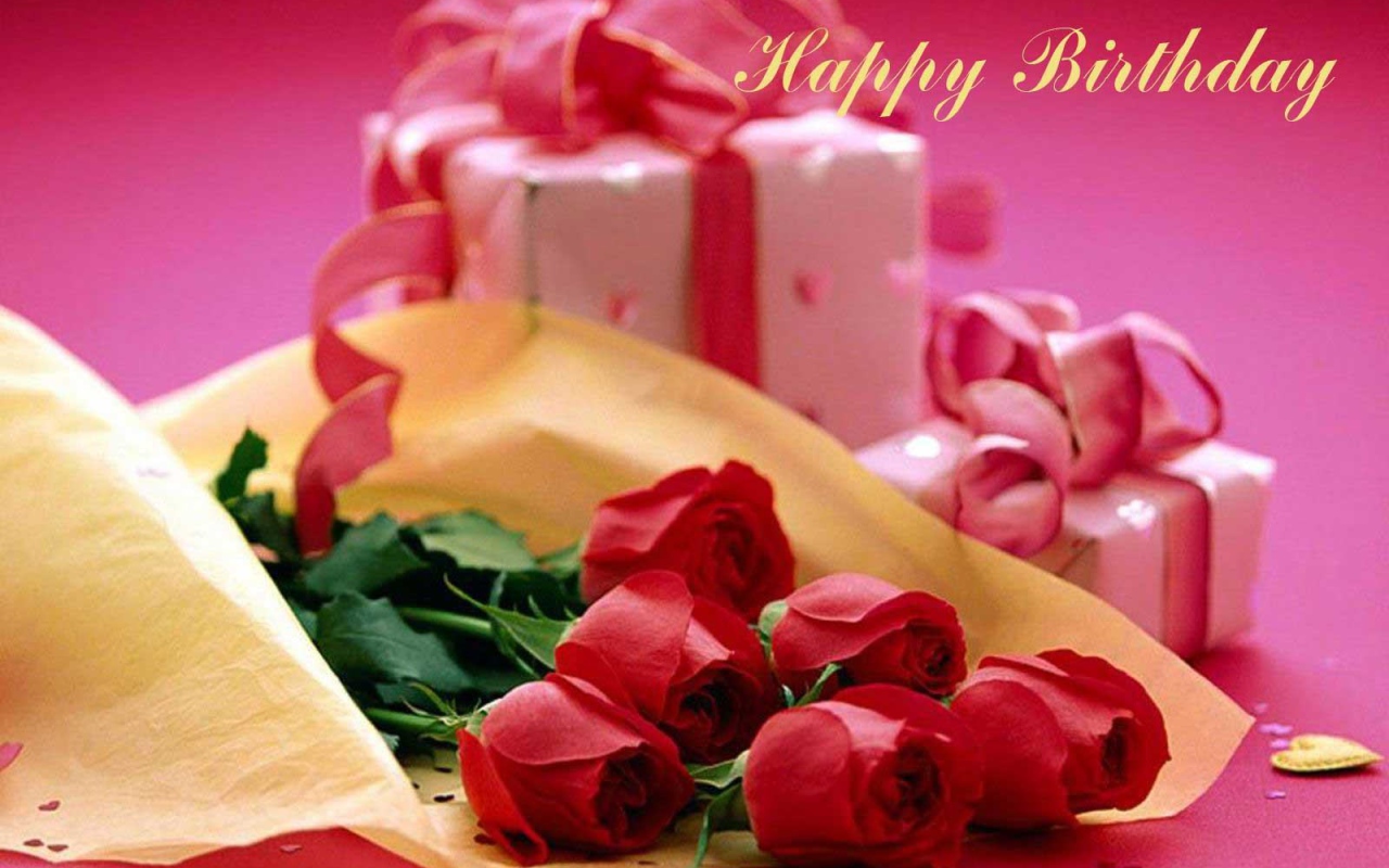 Красивая открытка на день рождения