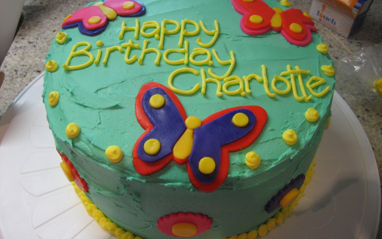  Зеленый торт на день рождения